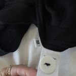 Sleeper Black Party Pajama Top Women’s Size M Button Photo 4