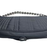 VanEli ❁ Sophisticated Metallic Gunmetal Chain Handle Bag Handbag ❁ Shiny Black Photo 13