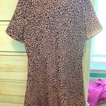 Vestique Blush Cheetah Print Dress Photo 1