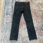 Mih Jeans Daily Jean High Rise Straight Jeans in Chippy Wash Faded Black Frayed Size 29 Photo 10