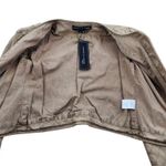 Veronica Beard NEW Camilla Quilted Jacket Puff Sleeves Tan Sierra Size XS Photo 8