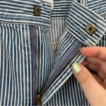 Toga Pulla Railroad Blue & White Pinstripe Straight Leg Jeans Size undefined Photo 2