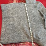 Old Navy Heathered Gray quarter Zip-Up knit Sweater Photo 7