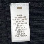 St. John Black Flamingo Degrade Sleeveless Floral Print Silk Top Size L Photo 7