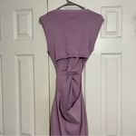 VICI  Cutout Knit Dress Dusty Lilac Photo 2