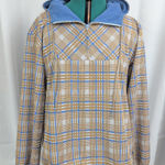 American Vintage 1970's Ladies' Plaid Pullover Hoodie Photo 0
