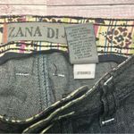 Zana Di  Dark Gray Ankle Jeans with Lace-Up Detail Photo 3