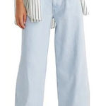 Levi's 501 Original Fit Jeans Light Wash "Baggy Dad Wide Leg" Size 29 Photo 0