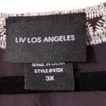 LIV Los Angeles 3X Butterfly embroidered Kimono Boho Bohemian western Black Photo 2
