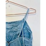 A.P.C. Blue Denim 100% Cotton Stonewash Tie Back Loose Fit Jumpsuit Size 38 Photo 11