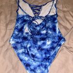 Zaful Tie Dye One Piece Swimsuit Photo 4