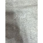 Victoria Secret Pink Oversize Comfy Lounge Hoodie Sweatshirt Women Small Neutral Gray Photo 7