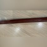 Banana Republic women’s snakeskin textured thin brown leather belt size medium Photo 1