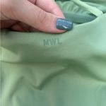 Madewell size medium athletic built in shorts dress flex 2.0 sage green Photo 11