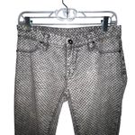 BLANKNYC WOMEN GRAY ACID WASH JEANS WITH BLACK RHINESTONES STYLE 27Q Photo 1