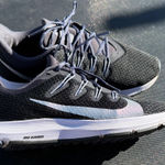 Nike Women’s Black and Grayish/slight Purplish Athletic Running shoes Size 8 Photo 0