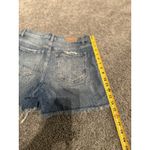 Buckle BKE Parker Women's Blue Jeans Distressed Shorts Size 26, 3-inch Inseam Photo 3