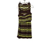 Free People NEW  Donni Sweater Set Natural Brown Green Size Small Y2K Retro Boho Photo 4