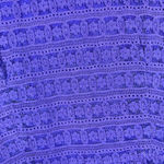 Free People  Blue Lace Short Sleeve Dress Women SZ 4 Photo 3