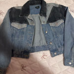 Wild Fable  Jean Jacket Checkered Photo 0