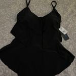 Aqua Green Women's Tiered Tankini Top - ® Photo 7