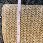 Vacation Beach Sun Tote Bag Raffia with Tassels Tan Photo 4