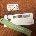 Frank And Oak The Midi Sweater Wrap Skirt In Tortoise Brown Large Dark Academia Photo 2