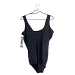 Lands' End Lands’ End Black Modest 1 Piece Swimsuit XL NWT Photo 1