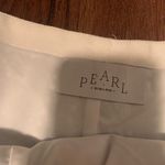 Pearl by Lela rose tweed woven button front high waisted shorts party fall $350 Green Size 4 Photo 4