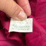 Vassarette Vintage Nylon Housecoat Robe Maroon 34 Photo 4