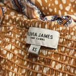 Olivia James The Label Doe Dress in Hide XS Orange Photo 6