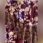Floral skirt with ruching Yellow Size L Photo 1