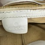  White Original GG Canvas Positano Tote with‎ Silk Gucci Scarf Photo 12