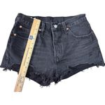 Levi's  501, size 28 black jean‎ shorts Photo 1