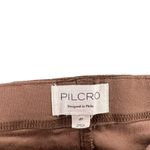 Pilcro NWT Brown Velvet Pull-On Mid-Rise Retro Flare Jeans Pants Women's Size 27 Photo 6