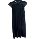 SO NWOT  Juniors’ Black Halter Neck Ribbed Tank Dress – Size 2X Photo 3