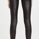 Theory  Adbelle L2 Black Lamb Leather Skinny Pants Women’s Size 8 High Rise Photo 1