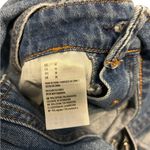 American Eagle distressed denim overalls dress size medium Photo 6