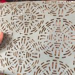 Street Level NWOT Blue and Gold Mini  
Purse Wallet Clutch w/ Removable Chain Strap Photo 7