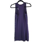 Mossimo Shift Dress Sequin Front Racerback Sleeveless Purple XS Photo 1
