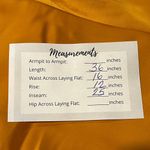 Joie  Satin Wide Leg Palazzo Pants Orange Size 10  Cropped Flat Front Leg Pull On Photo 7