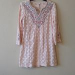 Embrace NWT Sundance Global Chemise Beaded Dress in Blush/Pink Size XS Photo 1