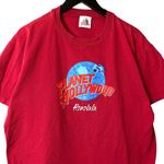 Urban Outfitters Vintage 90s Planet Honolulu T Shirt Red XL Extra Large USA Single Stitch Solid Photo 0