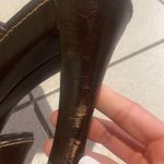 Coach  Claude taupe suede mule heels Photo 6