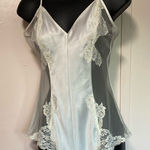 Victoria's Secret Victoria’s Secret-Elegant White Lace Bodysuit Photo 0