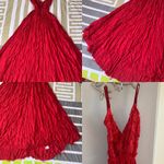 ANGL Maxi Red Dress Photo 7