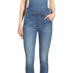 Madewell Women’s Denim Overalls Size S Blue Distressed Jeans Pockets Casual Photo 0