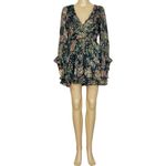 ROCOCO SAND Jane Botta Romper, Black Floral, XS Green Photo 8