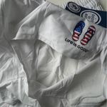 Life is Good  White Summer Style Drawstring American Flag Sandals Graphic Sz L Photo 13