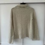 Loft Cozy Cream Turtleneck Sweater • Size M Photo 3